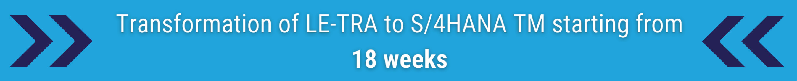 Novigo - SAP LE-TRA Migration to SAP S4HANA TM - Discovery Workshop Novigo - SAP LE-TRA Migration to SAP S4HANA TM - Discovery Workshop
